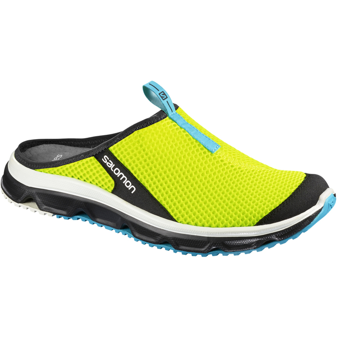 Sandalias Salomon Hombre Fluorescentes Verde - Salomon Argentina RX SLIDE 3.0 ,831296-OTN